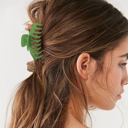 AOPRIE Large Hair Claw Clips 6 Pack for Thick and Thin Hair