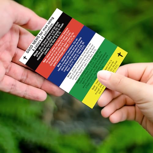 150-Piece Christian Salvation Gospel Tract Cards for Outreach & Bible Study
