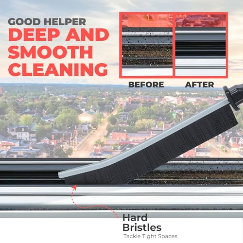 6 Pcs Crevice Cleaning Brushes - Durable Hard Bristle Brush Set