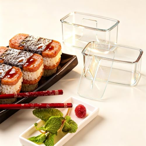 3PCS Non-Stick Onigiri Mold Set - BPA-Free Rice Press for Sushi & Musubi