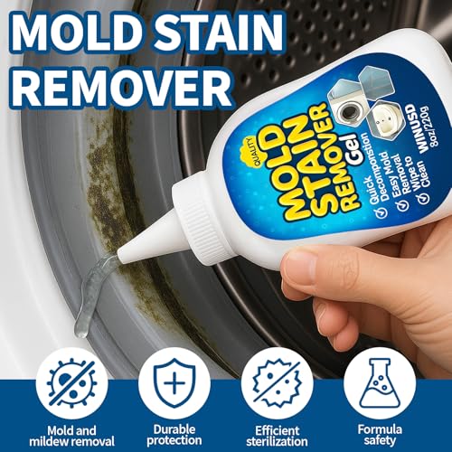 8oz Stain Remover Gel for Washing Machines & Bathroom Surfaces