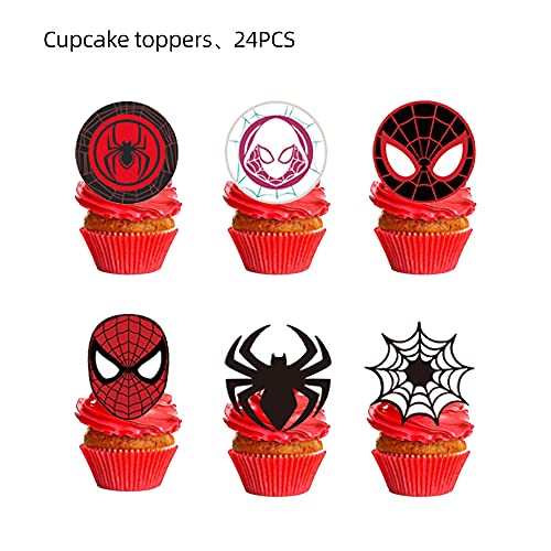 25PCS Birthday Cake Toppers Set for Children Party Decorations