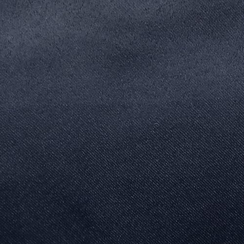 Sun Zero Easton Navy Blue Blackout Curtain Panel, 40" x 108" Energy Saving