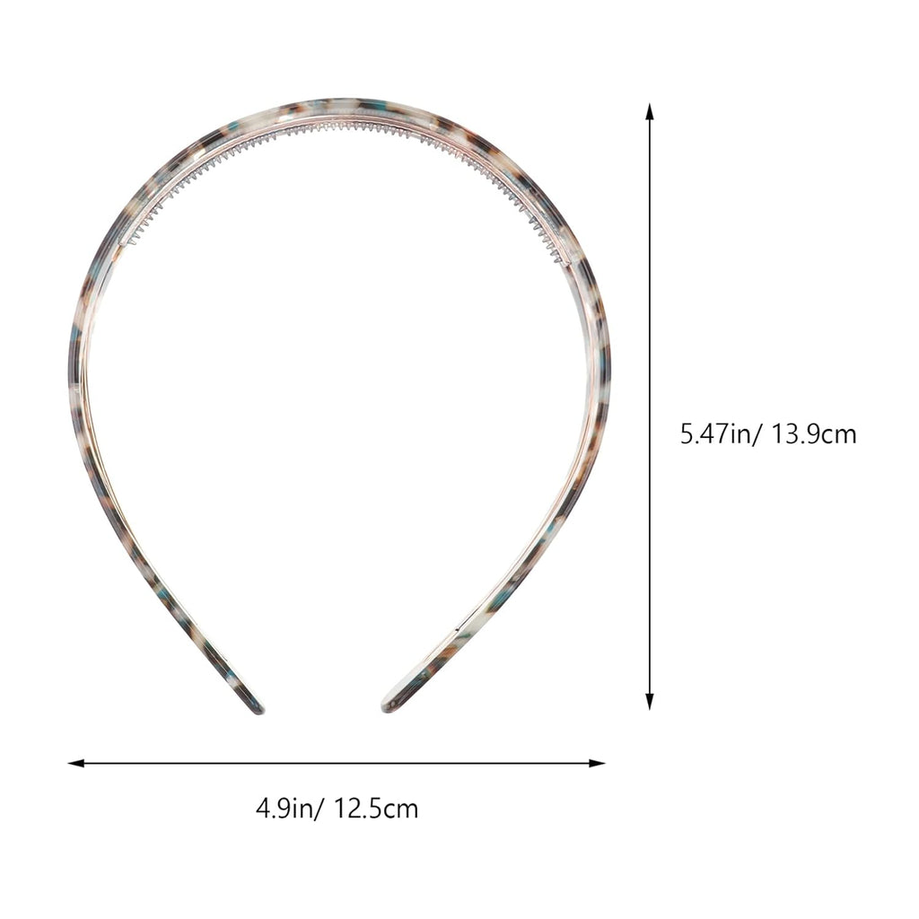 Uonlytech Non-Slip Hairband - Stylish Wide Plastic Face Washing Headband for Daily Wear | Green