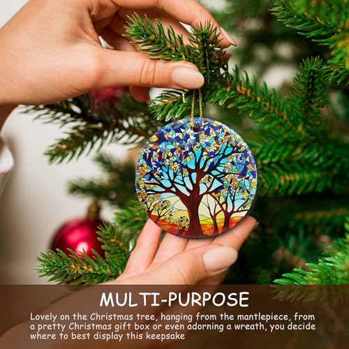 Tree of Life Christmas Ornament - Handmade Heirloom Decor