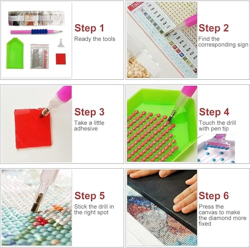 Cherry Diamond Art Kit - 5D Full Drill Painting for Home Decor