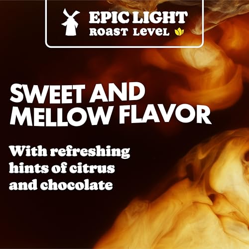 Dutch Bros Epic Light Roast Ground Coffee, 11oz Bag (Pack of 2)