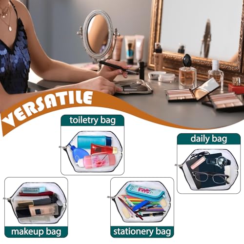 APAKUTA 18th Birthday Makeup Bag 2008 Linen Travel Pouch Gift for Daughter