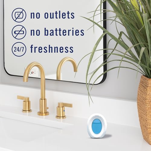 Febreze Small Spaces Odor-Fighting Air Freshener, Linen & Sky, 4 Count