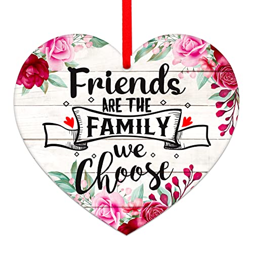 Friendship Christmas Ornament - 'Friends are Family' Gift
