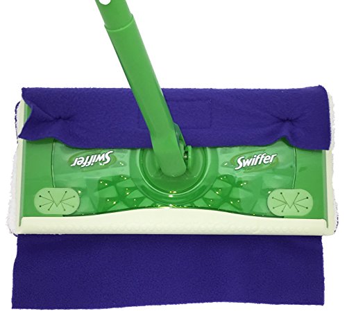 Washable Reusable Wet Mop Pads for Swiffer Sweeper - 4-Pack