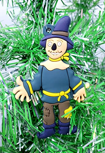 Movie Character Christmas Ornament Set with Dorothy Toto Scarecrow Tin Man Lion