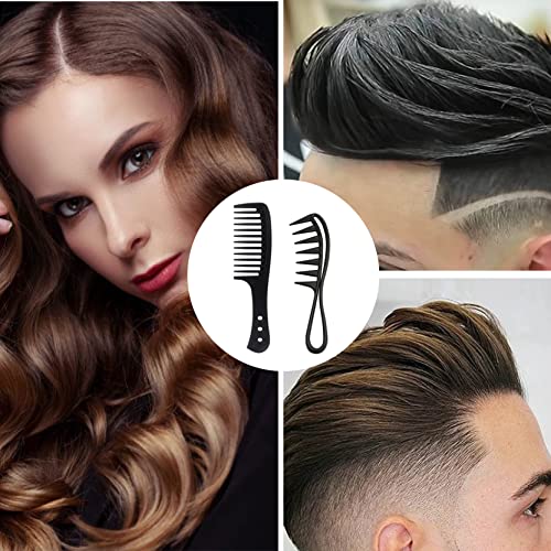 Wide Tooth Comb 2 Pcs Large Detangling Hair Combs for Curly Hair Wigs
