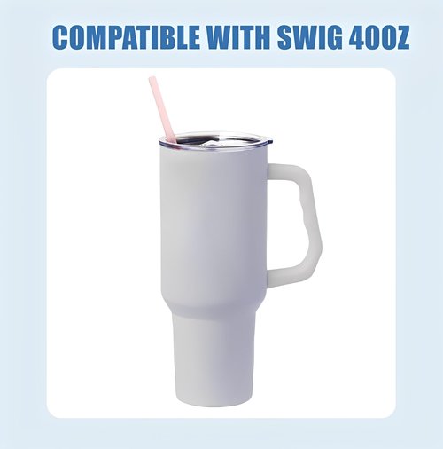 1Pack Fit for Swig Lids Replacement,Leak-Proof Tumbler Replacement LId Compatible with Swig Life 40 oz Tumbler with Handle.