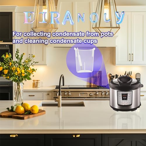 3-Pack Instant Pot Condensation Collector Cups - Heat-Resistant