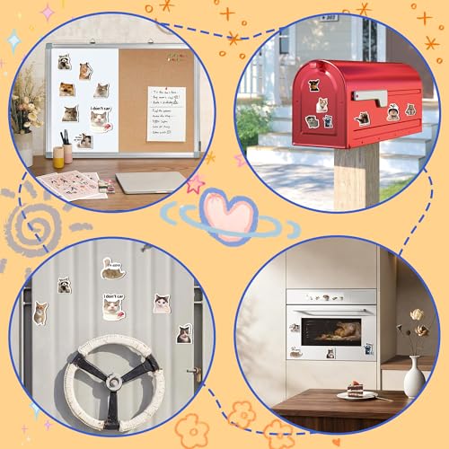 24 Funny Fridge Magnets - Cute Animal Memes & Witty Phrases