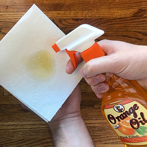 Howard Orange Oil Wood Polish for Furniture & Antiques, 8 Fl Oz