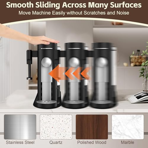 Sliding Mat for Ninja PB051 & PB041 Coffee Maker - Anti-Slip, Easy Clean
