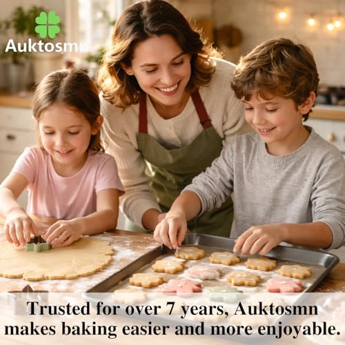 Auktosmn Balloon Cookie Cutter - 4.5" Stainless Steel Baking Mold