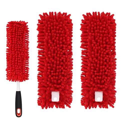 2 Pack Reusable Duster Refills for OXO & MR.SIGA - Eco-Friendly Microfiber