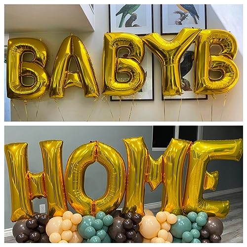 BBPOOL 40-Inch Gold Letter Z Foil Balloon for Party and Wedding Decor