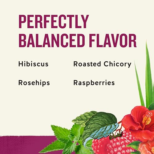 Celestial Seasonings Raspberry Zinger Herbal Tea - Caffeine Free, 20 Bags