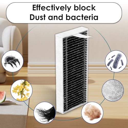 X8 Pro Omni HEPA Filters - 5 Pack Replacement for ECOVACS Robots