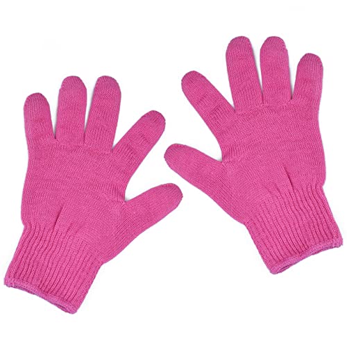 FOHOLA Heat Resistant Gloves for Hair Styling and Curling Wands