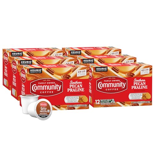 Community Coffee Southern Pecan Praline K-Cup Pods - 72 Count