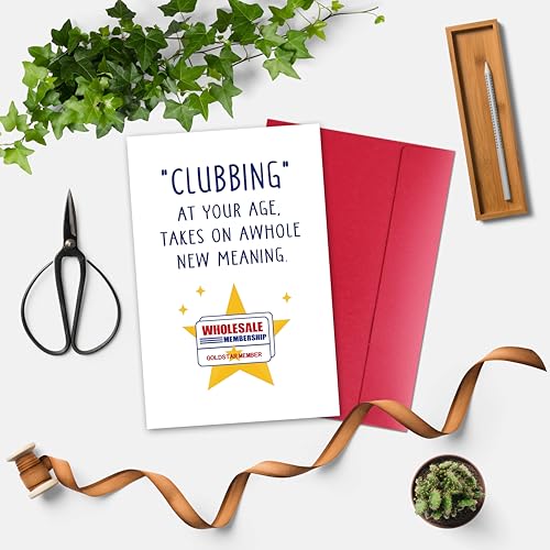 Hilarious Costco Birthday Card for Wholesale Club Lovers