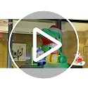 Inflatable Christmas Dinosaur with Santa Claus - 8 FT Outdoor Holiday Decor