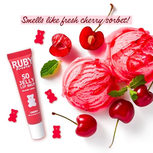 Ruby Kisses So Jelly Tinted Lip Balm - Cherry Hydrating Gloss