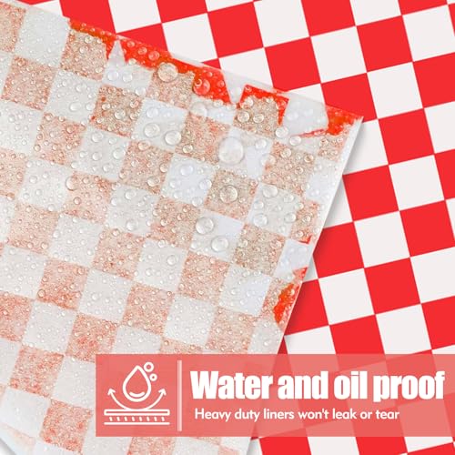 120pcs Grease-Proof Wax Paper Sheets for Sandwiches - 12x12"