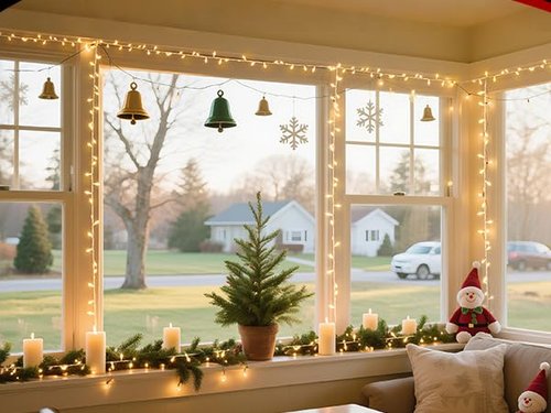 chatool Christmas Lights,100 Count Warm White Lights with White Wire,21ft UL Certified Tree String Lights for Indoor Outdoor Christmas Decoration,Home Garden,Party Decorations