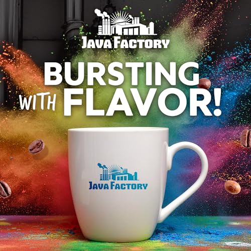 Java Factory Choconut Ground Coffee, Chocolate Coconut Blend, 10 Oz Bag
