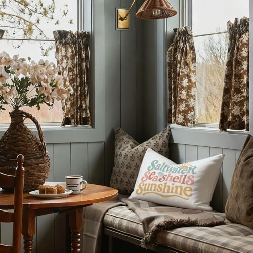 Saltwater Seashells Sunshine 12x20 Decorative Pillow Cover