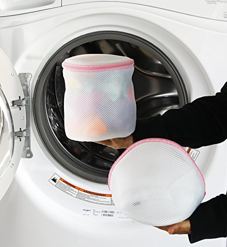 Simple Houseware Laundry Bag Set - 2 Large & 3 Underwear Bags