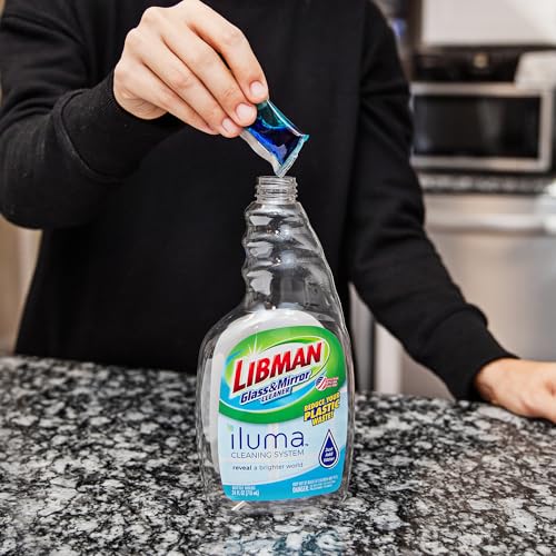 Libman Iluma Glass & Mirror Cleaner Refill Pods - 3 Pack