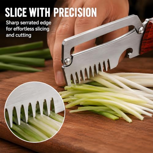 VELVASPIRA 3-in-1 Stainless Steel Vegetable Peeler Set