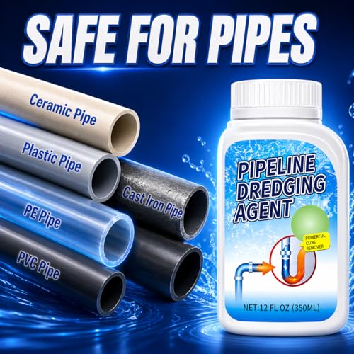 Sodium Hydroxide Drain Opener Powder for Clogs & Buildup