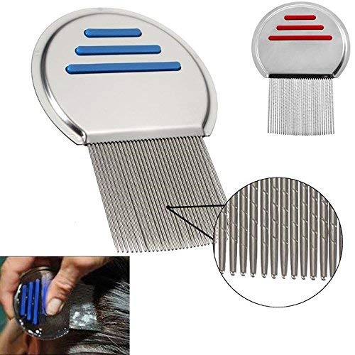 Professional Stainless Steel Pet Grooming Comb 2-Pack