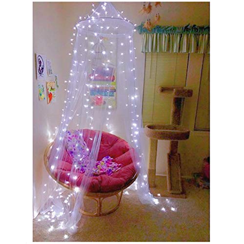 Pink Bed Canopy Mosquito Net 23.6" x 23.6" - No Opening Design for Kids & Camping