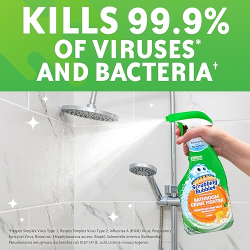 Scrubbing Bubbles Citrus Bathroom Cleaner Spray, 32oz