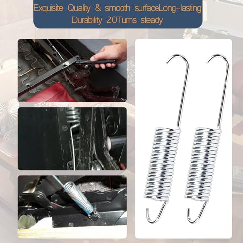 4-1/2 Inch Recliner Replacement Springs - Heavy Duty Stainless Steel (2 Pack)