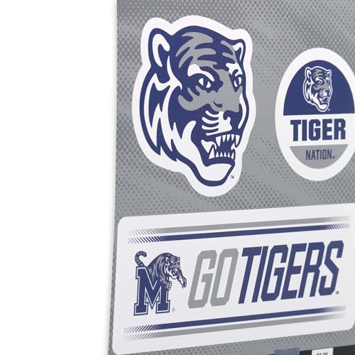University of Memphis Vinyl Decal Pack - 3 Stickers for Car & Laptop