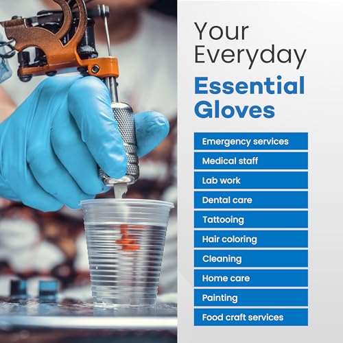 Dealmed Nitrile Exam Gloves - Powder-Free, Latex-Free, 100 Count