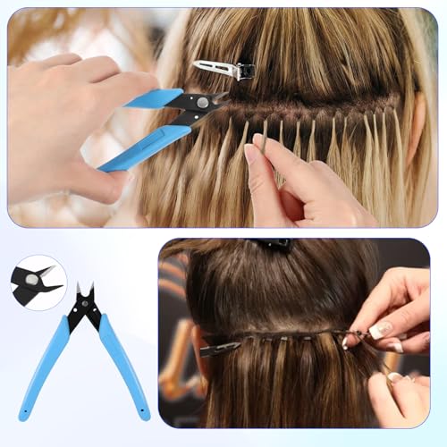 JJUNW Hair Extension Pliers - Keratin Bond Cutter & Nano Ring Removal Tool