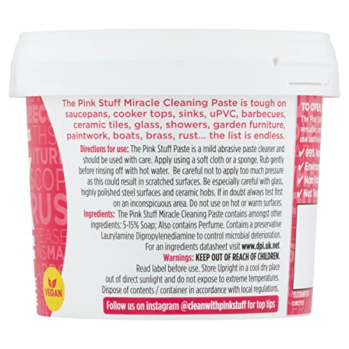 Stardrops The Pink Stuff Cleaning Paste 500g (Pack of 2) - Multi-Purpose Cleaner for Kitchen & Bathroom