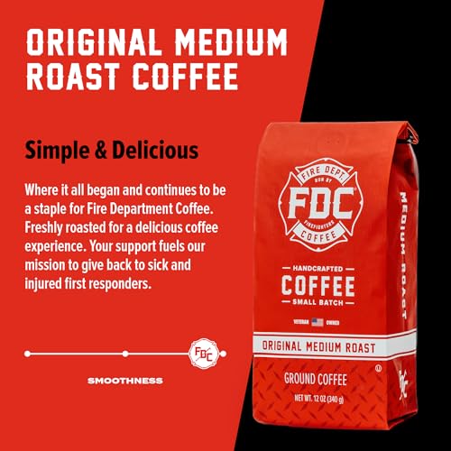 Fire Department Coffee Original Medium Roast Ground Coffee - 12 oz