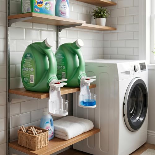 Laundry Detergent Dispenser Cup Holder - Drip Catcher Tray by VOTLEVT